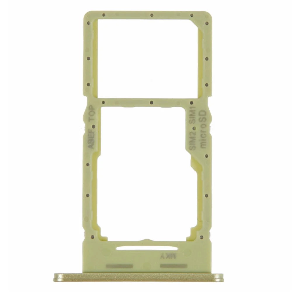 For Samsung Galaxy A25 5G (Global) (161.0 x 76.5 x 8.3mm) A256 OEM Dual SIM Card Tray Holder Replacement Part (without Logo) - Yellow - 2