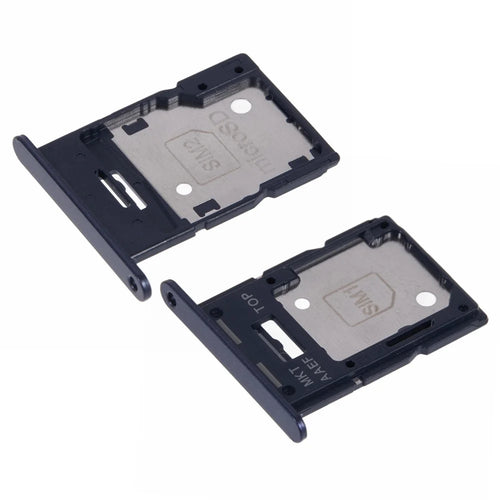 For Samsung Galaxy A15 5G A156 Dual SIM Card Tray Slot OEM Replacement Part (without Logo) - Black - 1