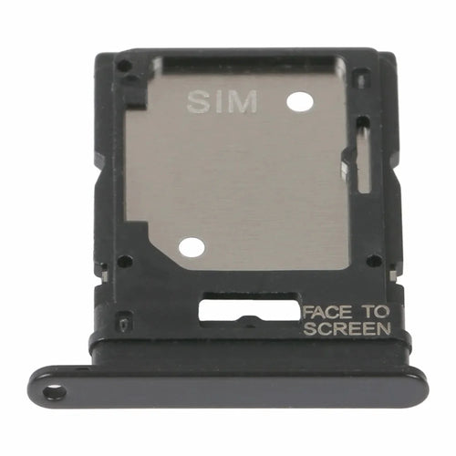 For Xiaomi Redmi Note 12 Pro 4G SIM Card Tray Holder Replacement Part (without Logo) - Black - 1