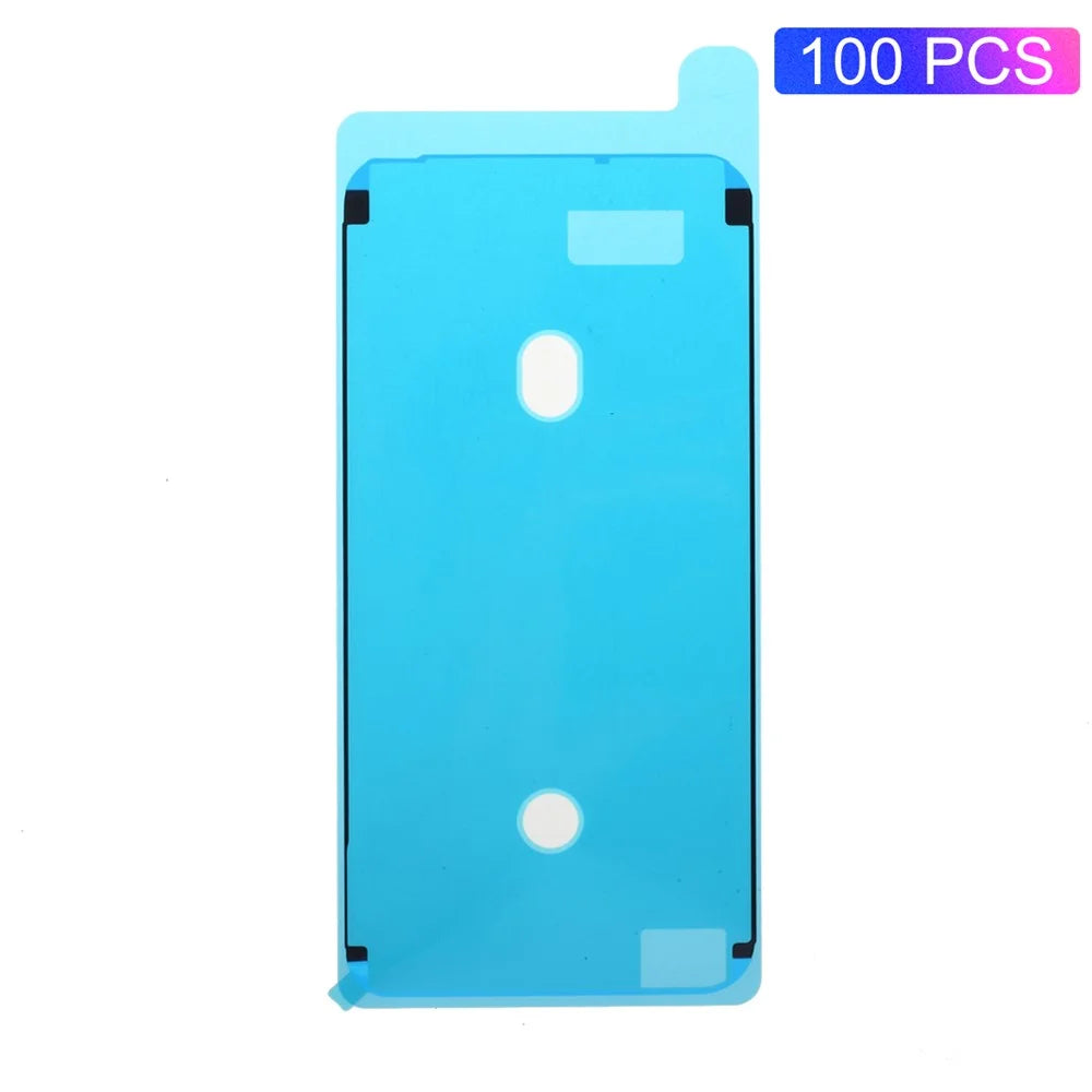 100Pcs/Pack Middle Plate Screen Frame Adhesive Stickers for Apple iPhone 6s Plus 5.5-inch - White - 1