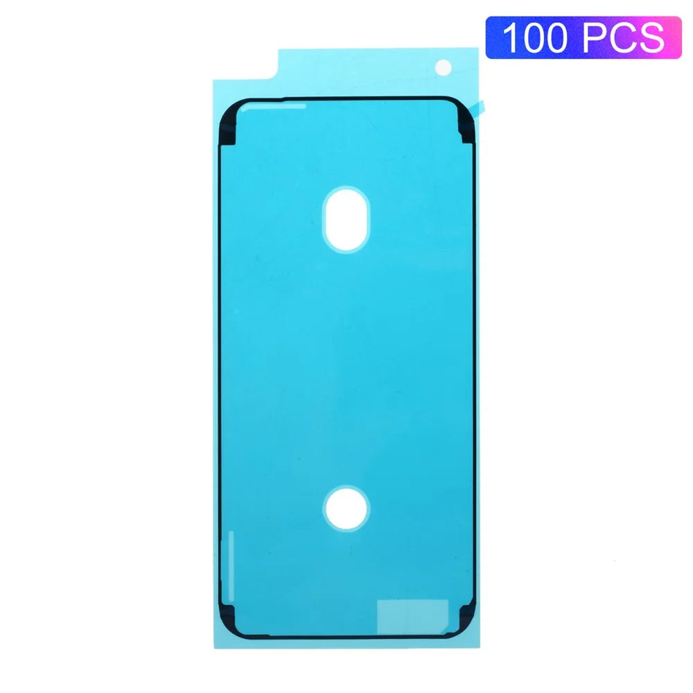 100Pcs/Pack Middle Plate Screen Frame Adhesive Stickers for Apple iPhone 6s 4.7-inch - Black - 1
