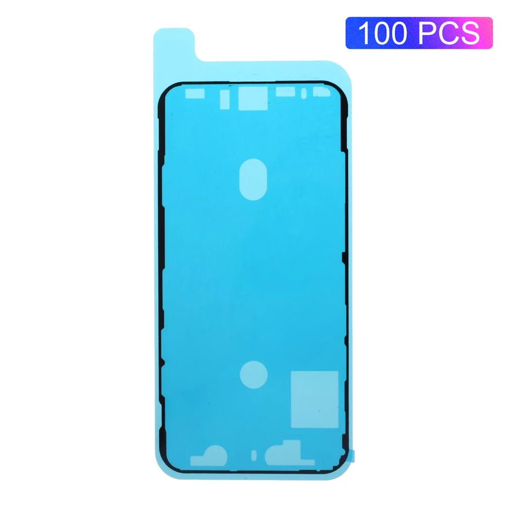 100Pcs/Pack Middle Plate Screen Frame Adhesive Stickers for Apple iPhone XS 5.8 inch - 1