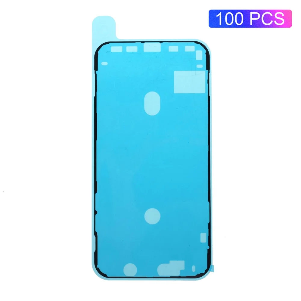100Pcs/Pack Middle Plate Screen Frame Adhesive Stickers for Apple iPhone 11 6.1 inch - 1