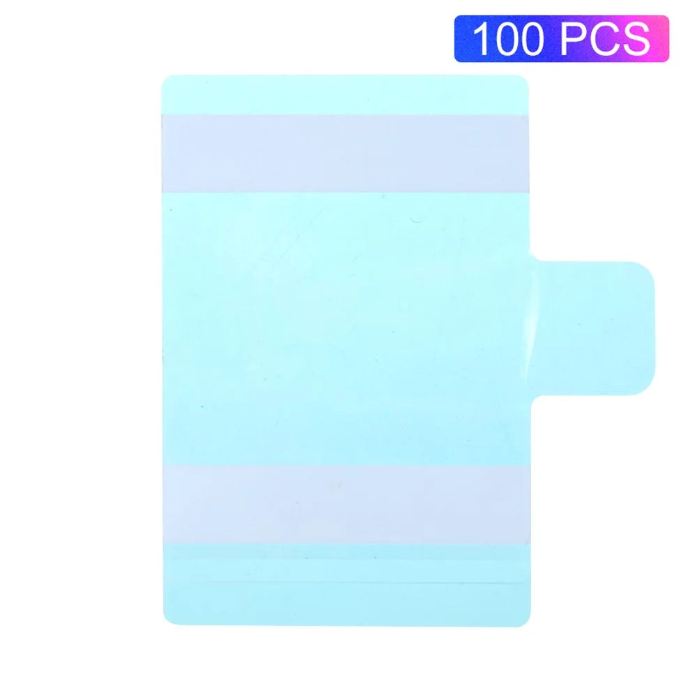 100Pcs/Set Adhesive Tape Stickers Battery Stickers (75*50mm) - 1