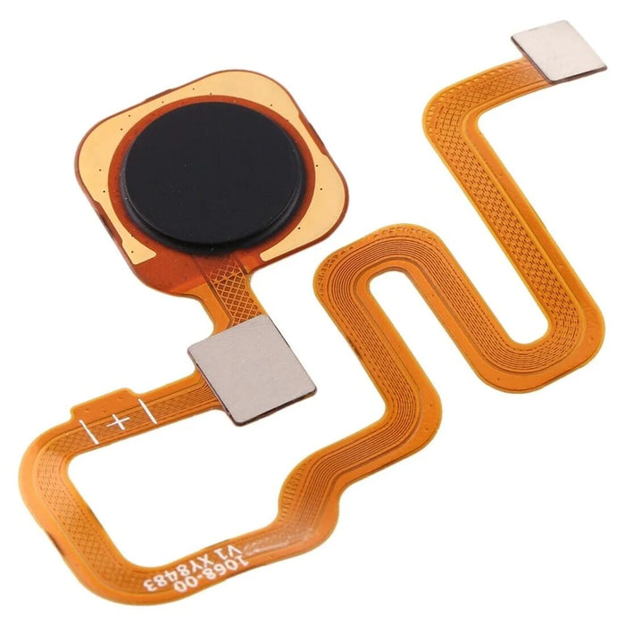 OEM Fingerprint Home Button Flex Cable Repair Part for Xiaomi Redmi Note 6 Pro - Black - 1