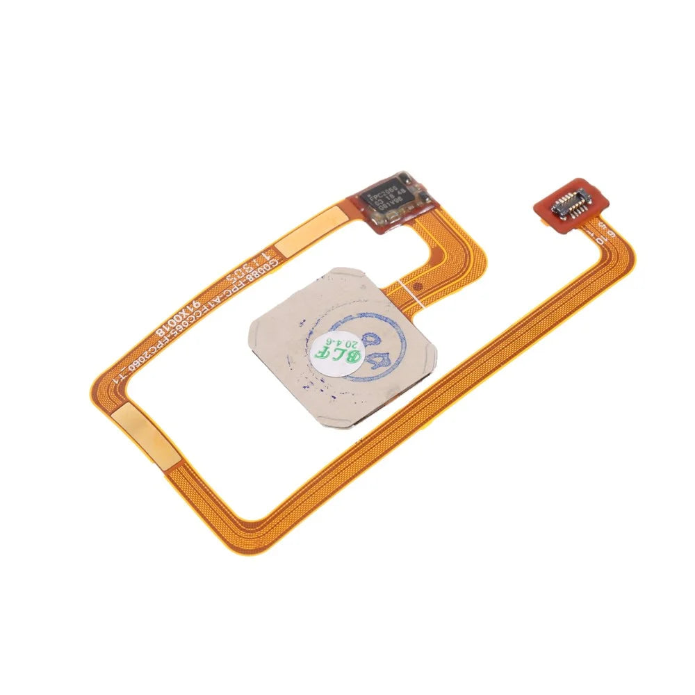 OEM Home Key Fingerprint Button Flex Cable Part Replacement for Oppo A7 - Black - 3
