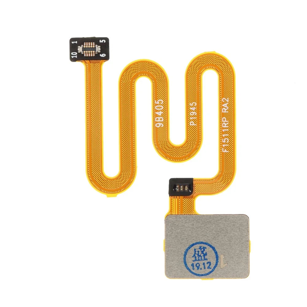 OEM Home Key Fingerprint Button Flex Cable Part Replacement for OPPO A5 (2020) - Black - 2