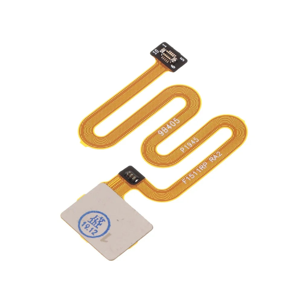 OEM Home Key Fingerprint Button Flex Cable Part Replacement for OPPO A5 (2020) - Black - 3