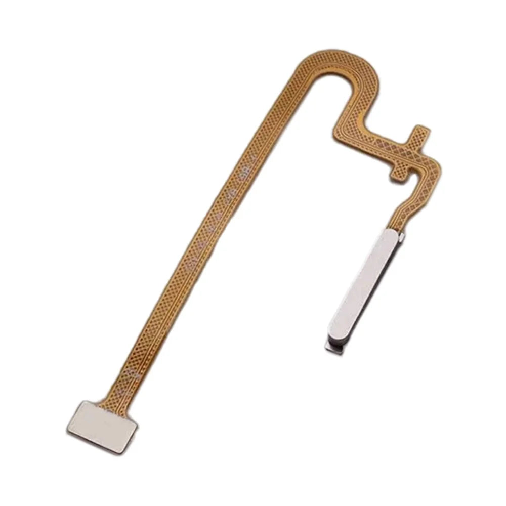 For Oppo A17 4G OEM Home Key Fingerprint Button Flex Cable Part (Without Logo) - Gold - 1