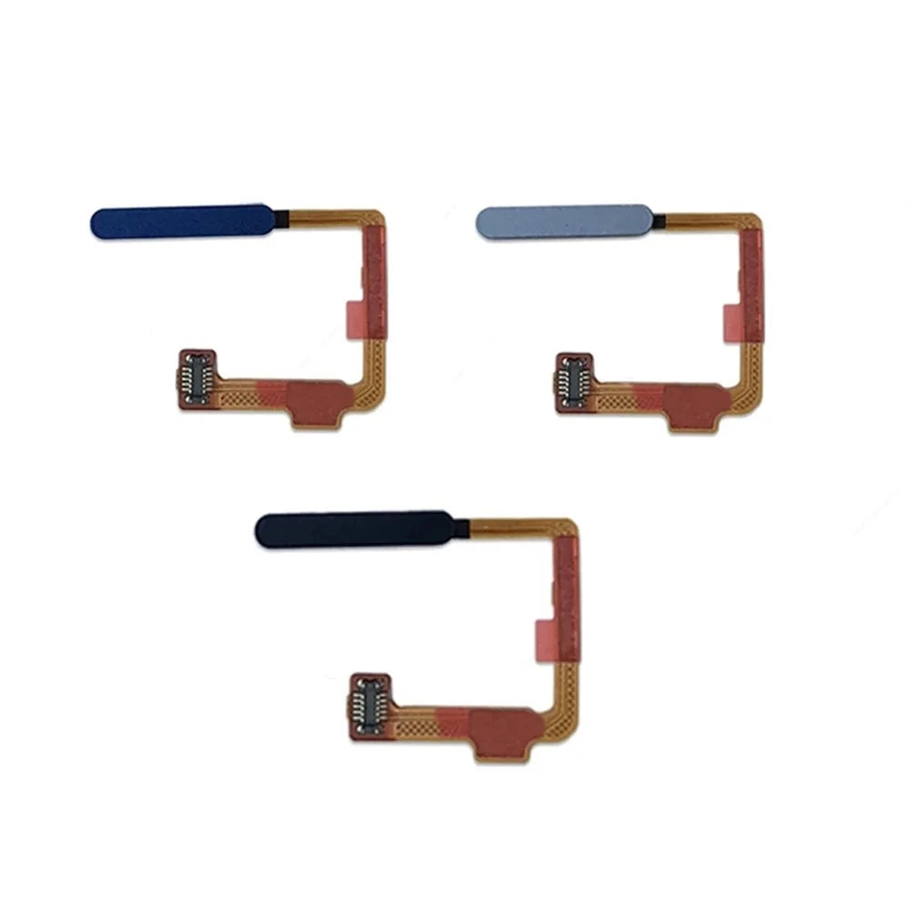 For Xiaomi Black Shark 4 / 4 Pro / 4S / 4S Pro OEM Home Key Fingerprint Button Flex Cable Part (Without Logo) - Blue - 2