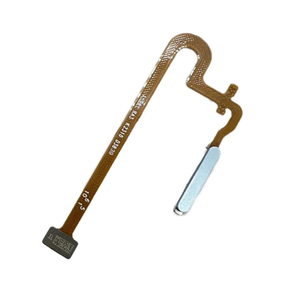For Oppo A78 5G / A58x 5G / A58 5G OEM Home Key Fingerprint Button Flex Cable Part (Without Logo) - Silver - 1