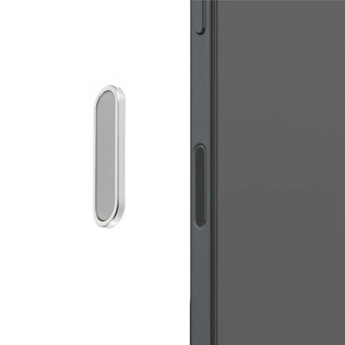 Camera Control Capture Button For iPhone 16 / 16 Plus / 16 Pro / 16 Pro Max Support Control Zoom Click Slide - Silver - 1