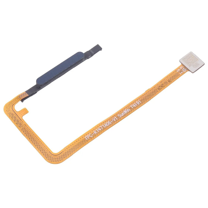 For Samsung Galaxy A06 4G A065 OEM Home Key Fingerprint Button Flex Cable Part (Without Logo) - Black - 2
