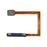 For Xiaomi Redmi Note 13 5G OEM Home Key Fingerprint Button Flex Cable Part (Without Logo) - White - 2