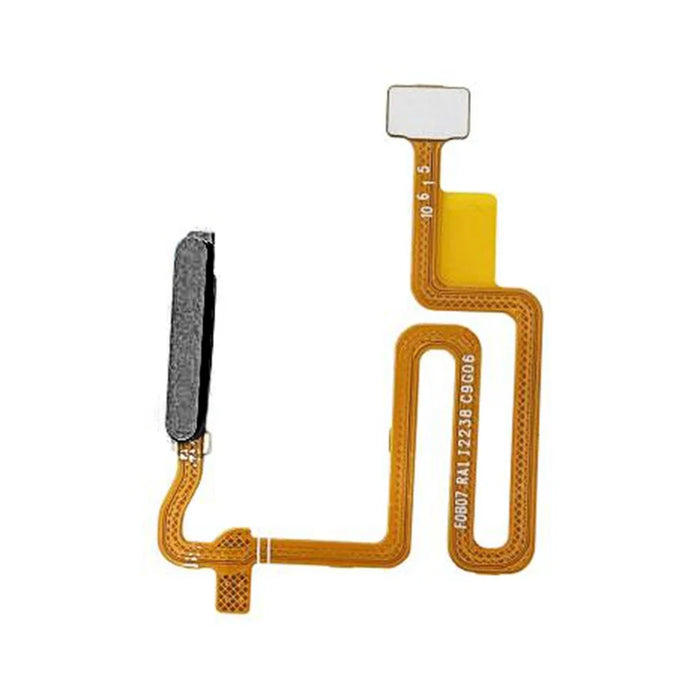 For Oppo A54s OEM Home Key Fingerprint Button Flex Cable Part (Without Logo) - Black - 1