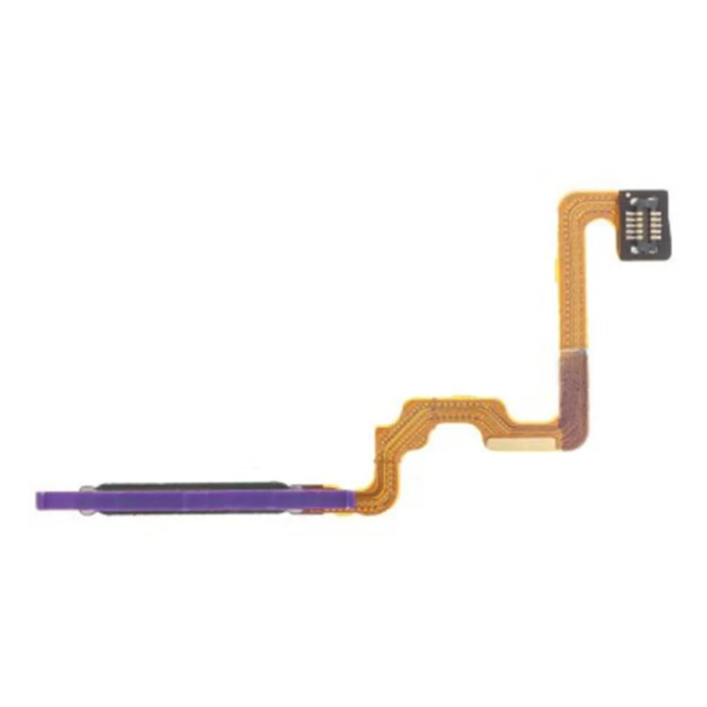 For Xiaomi Redmi 12 4G / 12 5G (Global) OEM Home Key Fingerprint Button Flex Cable Part (Without Logo) - Black - 2