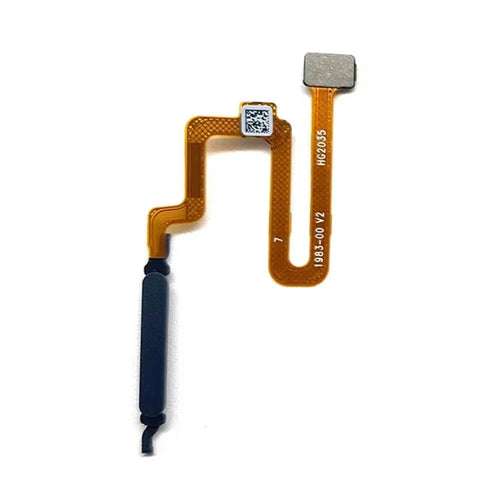 For Xiaomi Redmi Note 12 Pro 4G OEM Home Key Fingerprint Button Flex Cable Part (Without Logo) - Black - 1