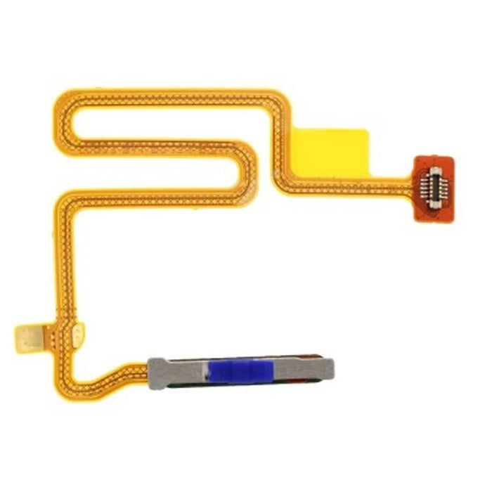 For Oppo A16 OEM Home Key Fingerprint Button Flex Cable Part (Without Logo) - Black - 2