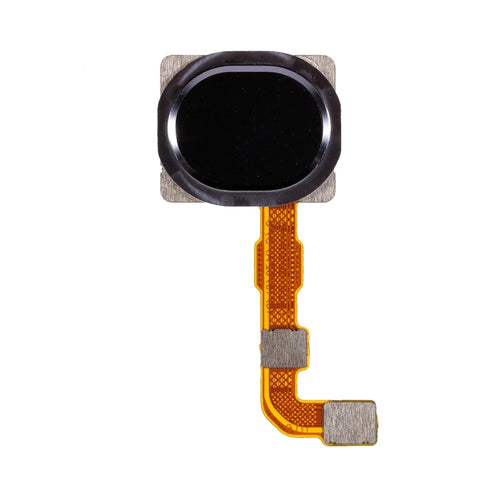 OEM Home Key Fingerprint Button Flex Cable Part Replacement for Samsung Galaxy A20s A207 - Black - 1