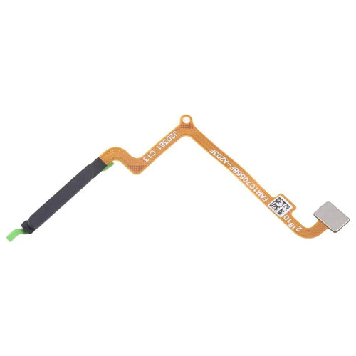 For Xiaomi Poco C75 4G / 5G OEM Home Key Fingerprint Button Flex Cable Part (Without Logo) - Black - 1