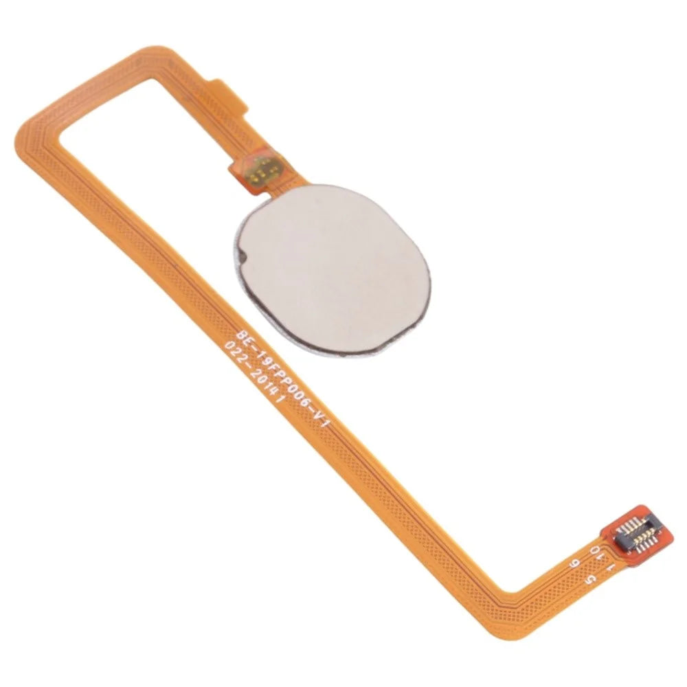 For Samsung Galaxy A10S A107 OEM Home Key Fingerprint Button Flex Cable  (without Logo) - Red - 3