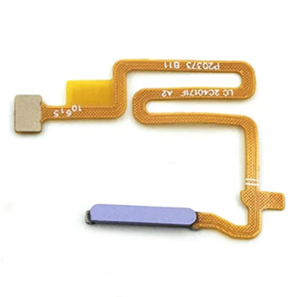 For Realme 7 5G / 8s 5G OEM Home Key Fingerprint Button Flex Cable Part (Without Logo) - Purple - 1