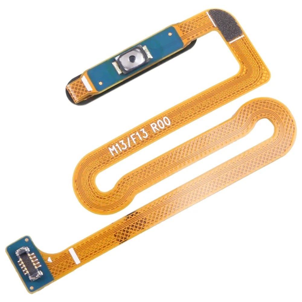 For Samsung Galaxy M13 4G M135  /  M13 5G M136 OEM Fingerprint Identification Flex Cable Power On  /  Off Cable (Without Logo) - Black - 3