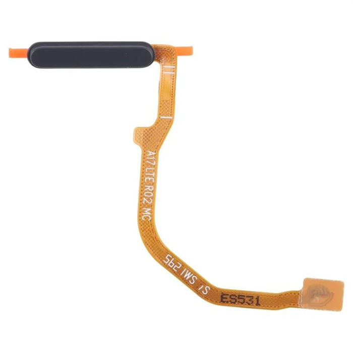 For Samsung Galaxy A17 4G A175 OEM Fingerprint Identification Flex Cable Power On  /  Off Cable (Without Logo) - Black - 1