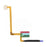 For Xiaomi Redmi A5 4G (171.7mm) OEM Home Key Fingerprint Button Flex Cable Part (Without Logo) - Black - 1