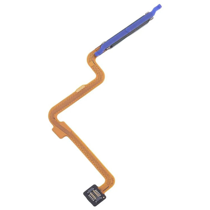 For Xiaomi Redmi 15 5G (Global) (169mm) OEM Home Key Fingerprint Button Flex Cable Part (Without Logo) - Light Green - 2