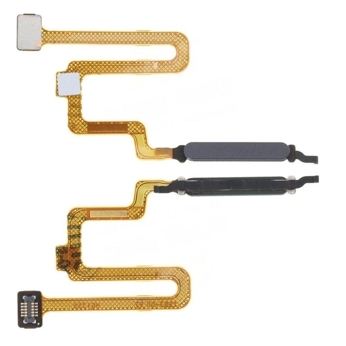 For Xiaomi Redmi Note 11 Pro 4G (MediaTek) / Note 11 Pro 5G (Qualcomm) OEM Home Key Fingerprint Button Flex Cable Part (Without Logo) - Black - 2