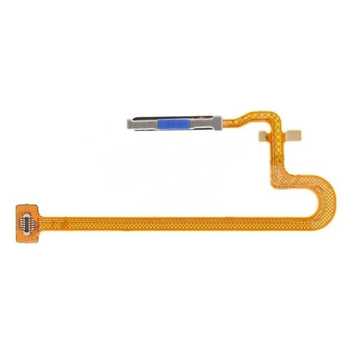 For Oppo A18 4G / A38 4G OEM Home Key Fingerprint Button Flex Cable Part (Without Logo) - Blue - 2