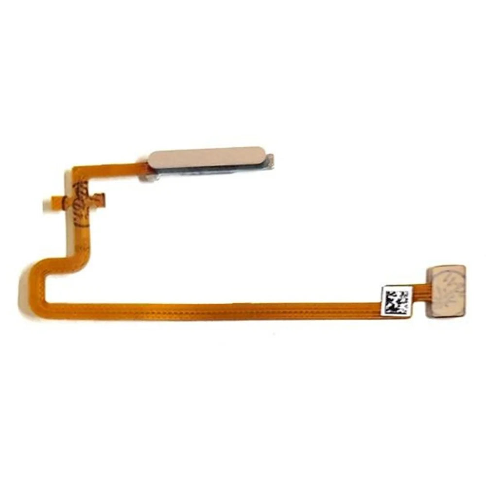 For Realme C30s 4G OEM Home Key Fingerprint Button Flex Cable Part (Without Logo) - Gold - 2
