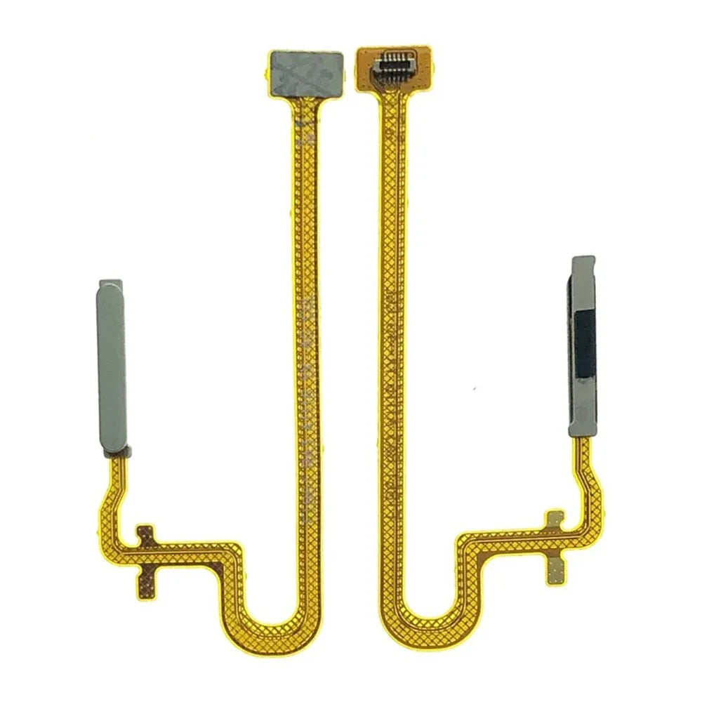 For Realme C55 4G OEM Home Key Fingerprint Button Flex Cable Part (Without Logo) - Green - 1