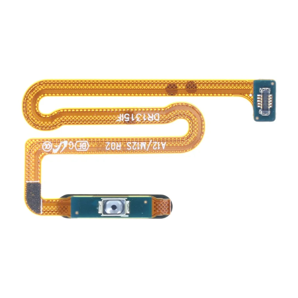 For Samsung Galaxy M22 M225 Power On  /  Off Flex Cable (Without Fingerprint Recognition Function) (Without Logo) - Black - 2