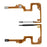 For Honor X7a 4G OEM Home Key Fingerprint Button Flex Cable Part (Without Logo) - Silver - 1