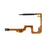 For Honor X7a 4G OEM Home Key Fingerprint Button Flex Cable Part (Without Logo) - Silver - 3