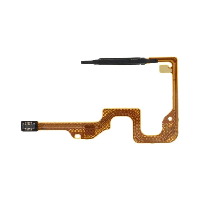 For Honor X7a 4G OEM Home Key Fingerprint Button Flex Cable Part (Without Logo) - Silver - 3