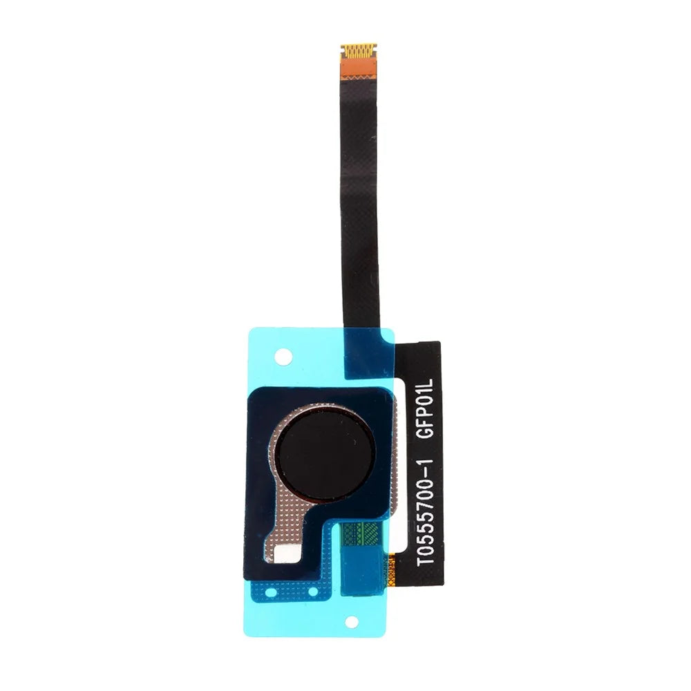 For Google Pixel 3 XL OEM Home Key Fingerprint Button Flex Cable Part Replacement (without Logo) - Black - 1