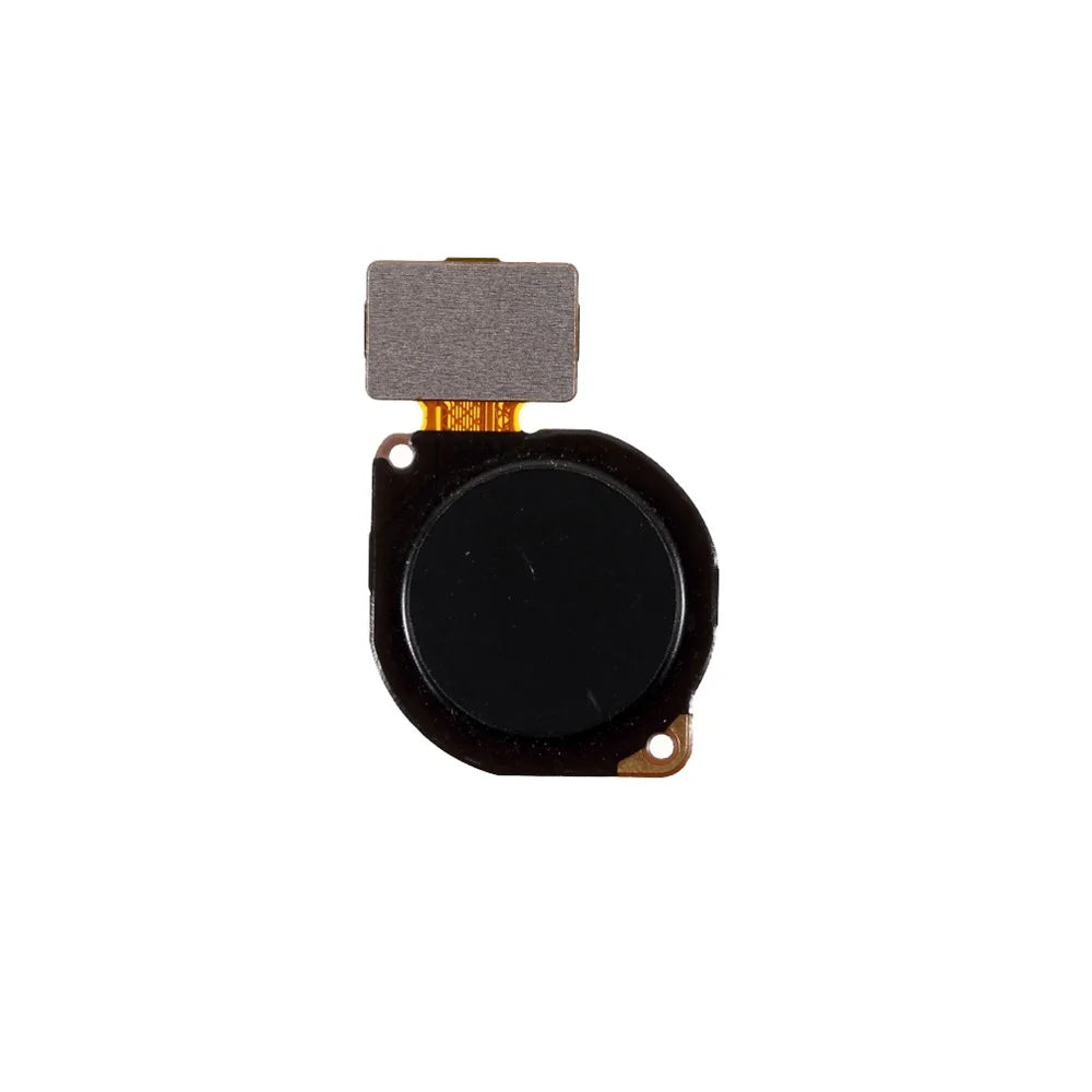 OEM Home Key Fingerprint Button Flex Cable Replace Part for Huawei Honor 9A/Enjoy 10e/Y6P (2020) - Black - 1