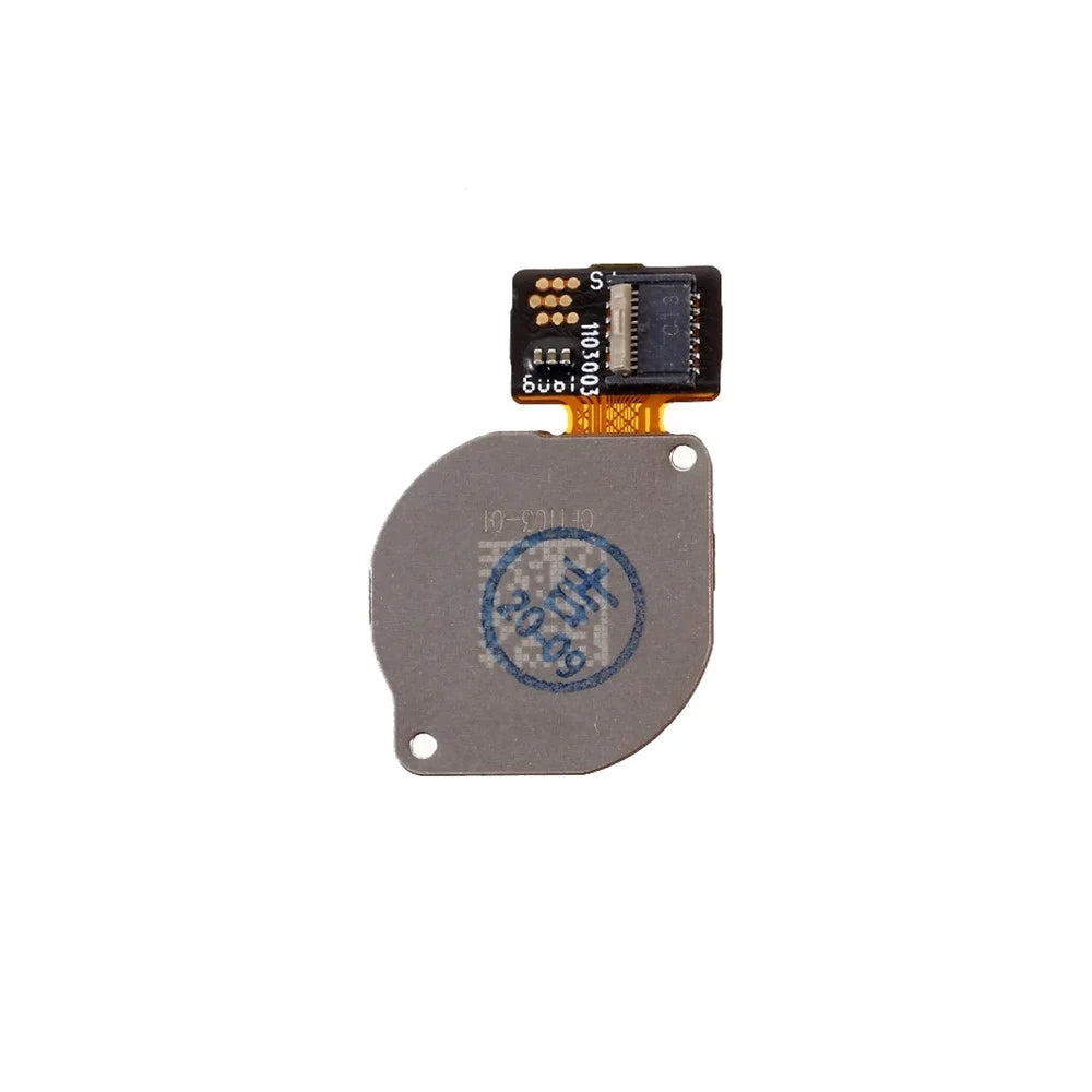 OEM Home Key Fingerprint Button Flex Cable Replace Part for Huawei Honor 9A/Enjoy 10e/Y6P (2020) - Black - 2