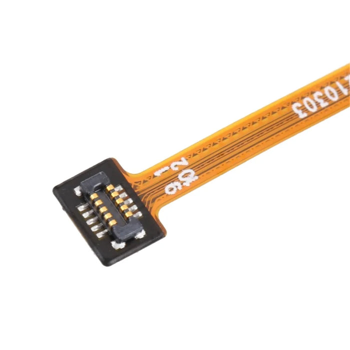 For Xiaomi Poco M3 / Redmi 9T OEM Home Key Fingerprint Button Flexible Cable Replacement Part (without Logo) - Black - 3