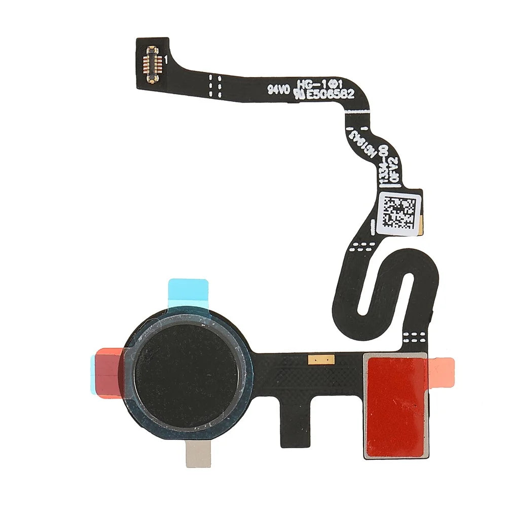 OEM Home Key Fingerprint Button Flexible Cable Replacement Part (Without Logo) for Google Pixel 4a 4G G025J GA02099 - Black - 1