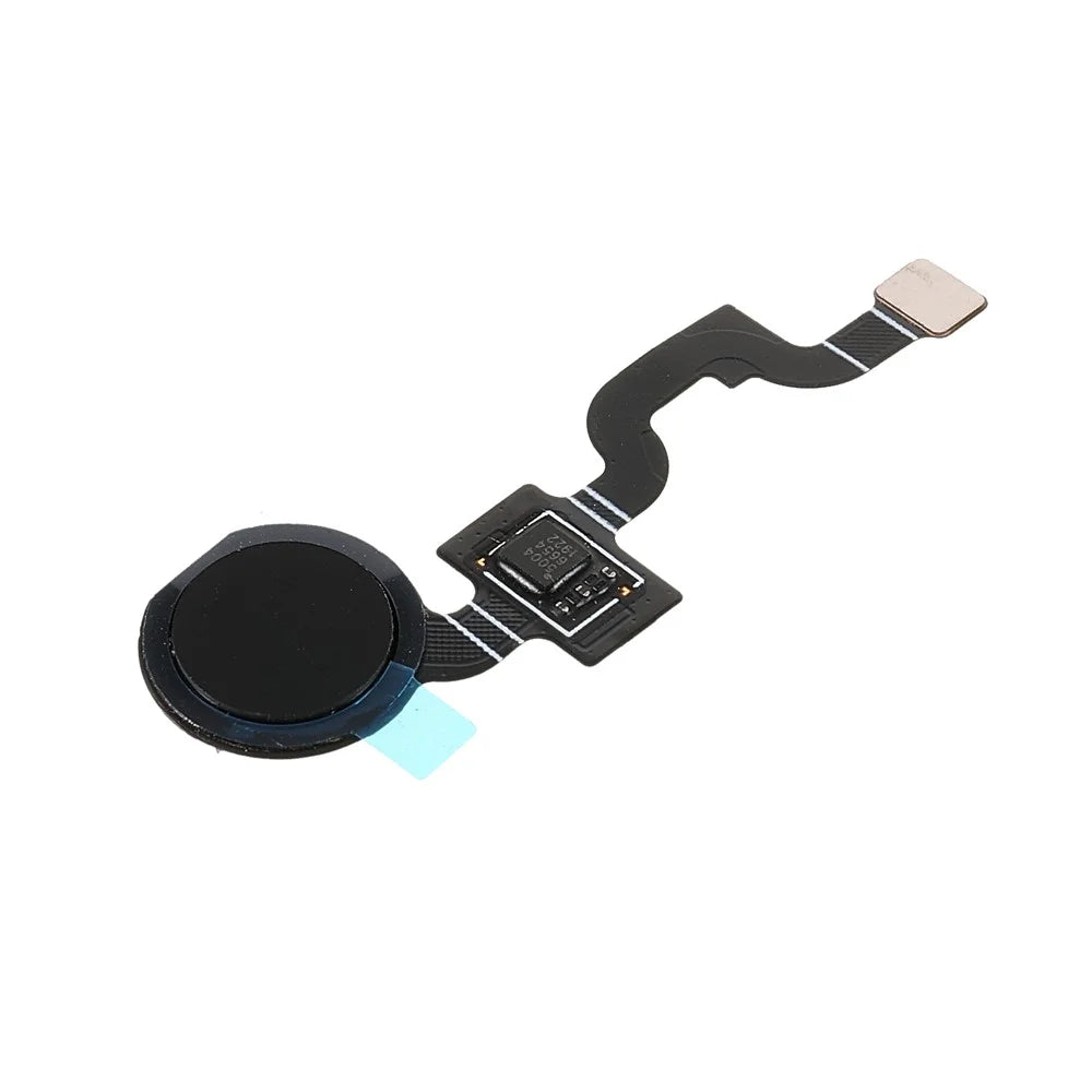 OEM Home Key Fingerprint Button Flex Cable Part Replacement (without Logo) for Google Pixel 3a XL G020C / G020G / G020F - Black - 3