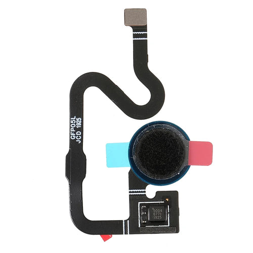 OEM Home Key Fingerprint Button Flex Cable Part Replacement (without Logo) for Google Pixel 3a G020A G020E G020B - Black - 1