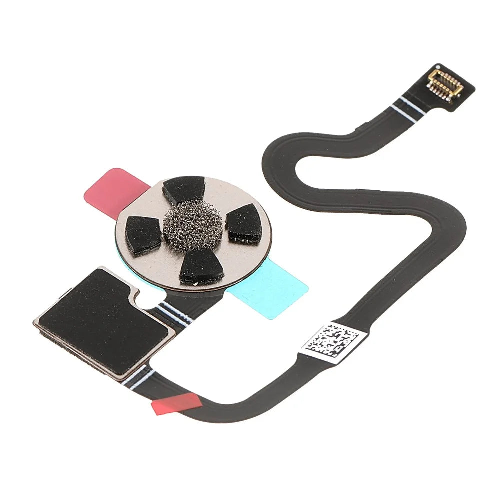 OEM Home Key Fingerprint Button Flex Cable Part Replacement (without Logo) for Google Pixel 3a G020A G020E G020B - Black - 3