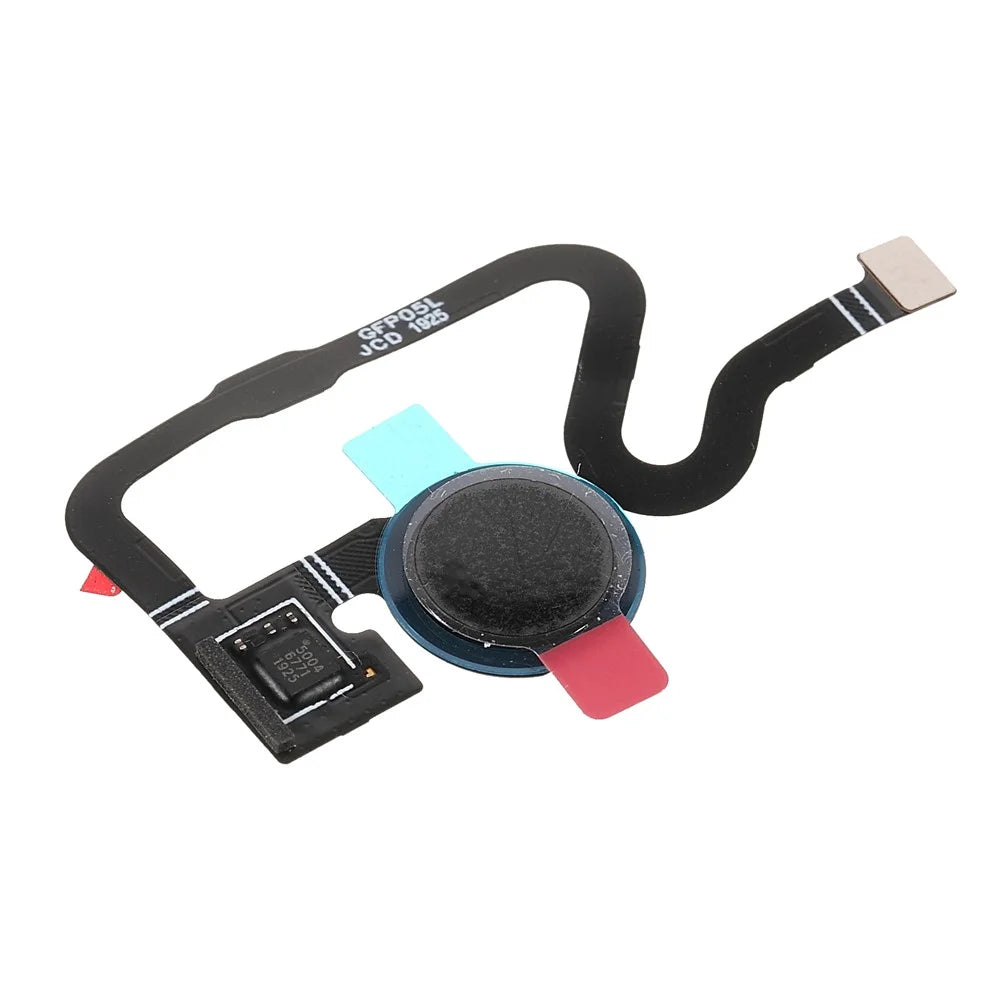 OEM Home Key Fingerprint Button Flex Cable Part Replacement (without Logo) for Google Pixel 3a G020A G020E G020B - Black - 4