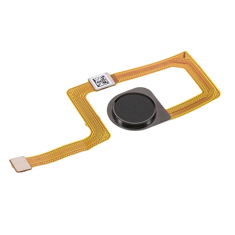 OEM Home Key Fingerprint Button Flex Cable Part Replacement (without Logo) for LG K51 - Grey - 2