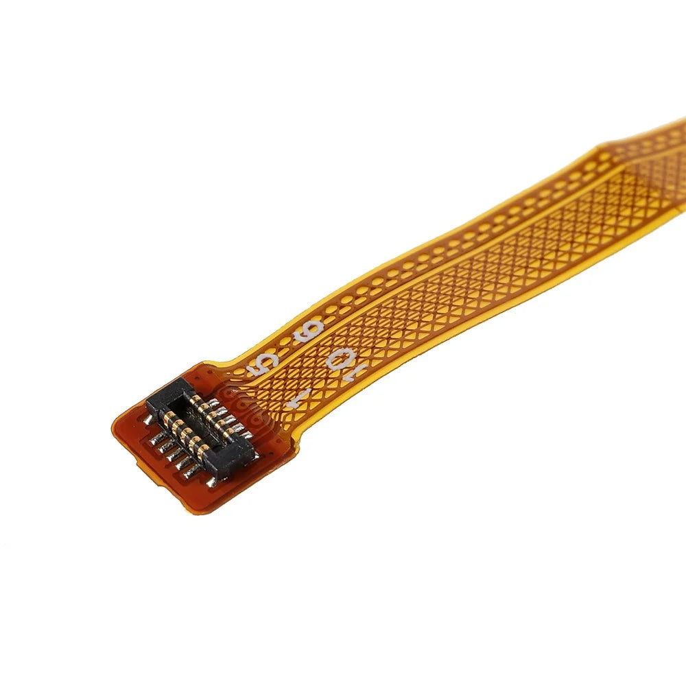 OEM Home Key Fingerprint Button Flex Cable Part Replacement (without Logo) for LG K51 - Grey - 4