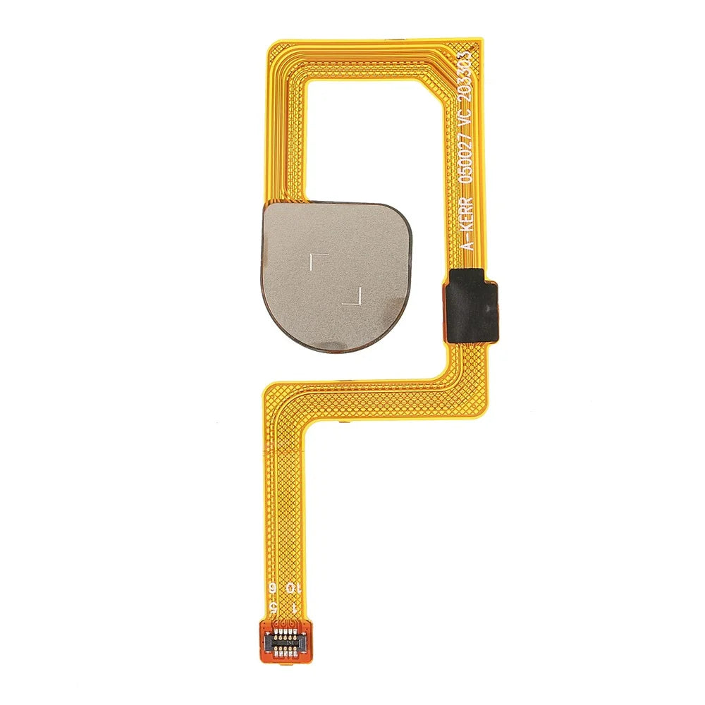 OEM Home Key Fingerprint Button Flex Cable Part Replacement (without Logo) for LG K51 - Grey - 5